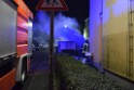 Mehrere Muell Sperrmuellbraende Köln Vingst Ansbacherstr P26